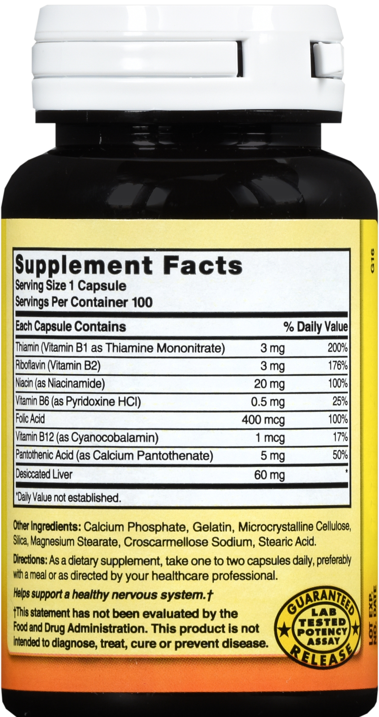 Nature's Blend B Complex Capsules – Image 20