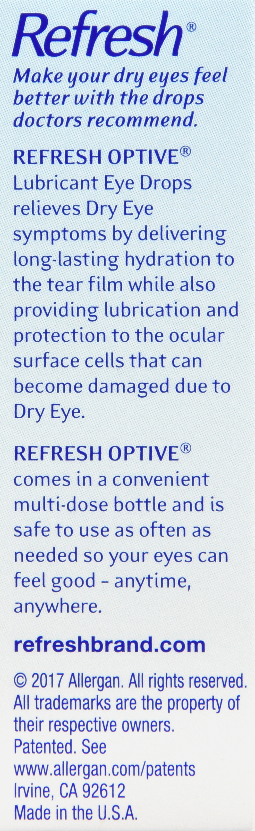 Refresh Optive Lubricant Eye Drops – Image 18