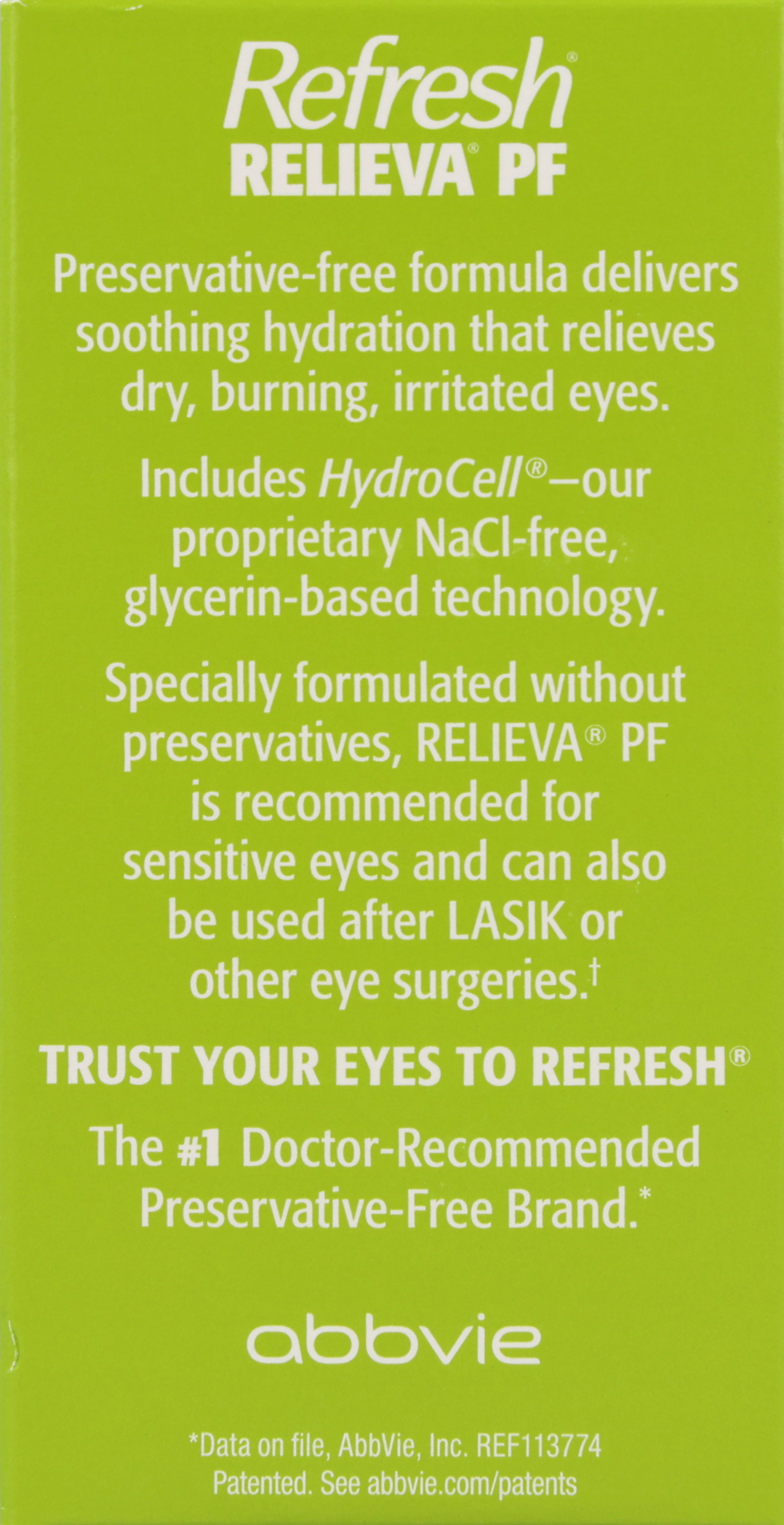Refresh Relieva PF Lubricant Eye Drops – Image 17