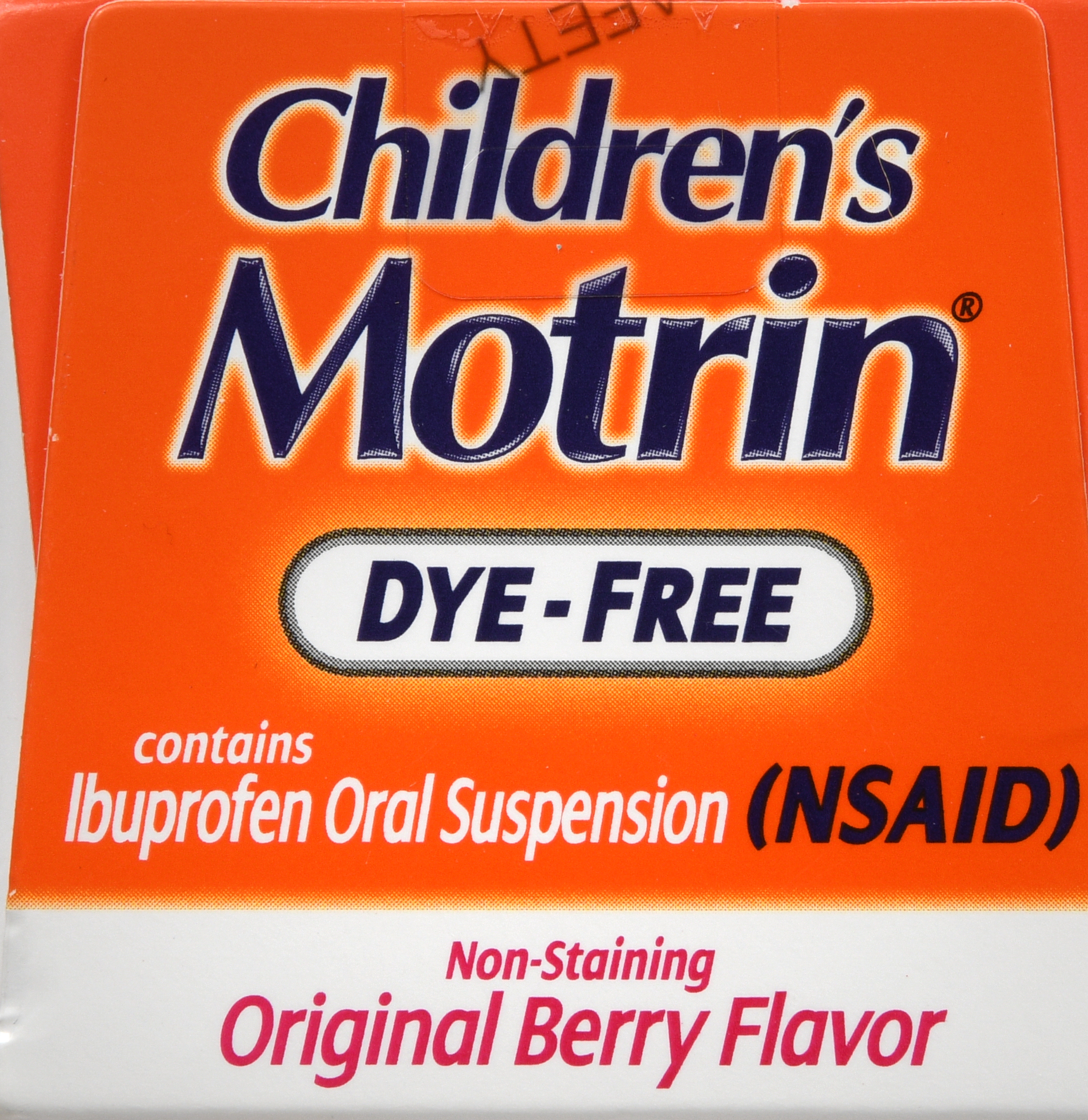 Motrin Children's Ibuprofen 100 mg Oral Suspension Original Berry Dye-Free – Image 21