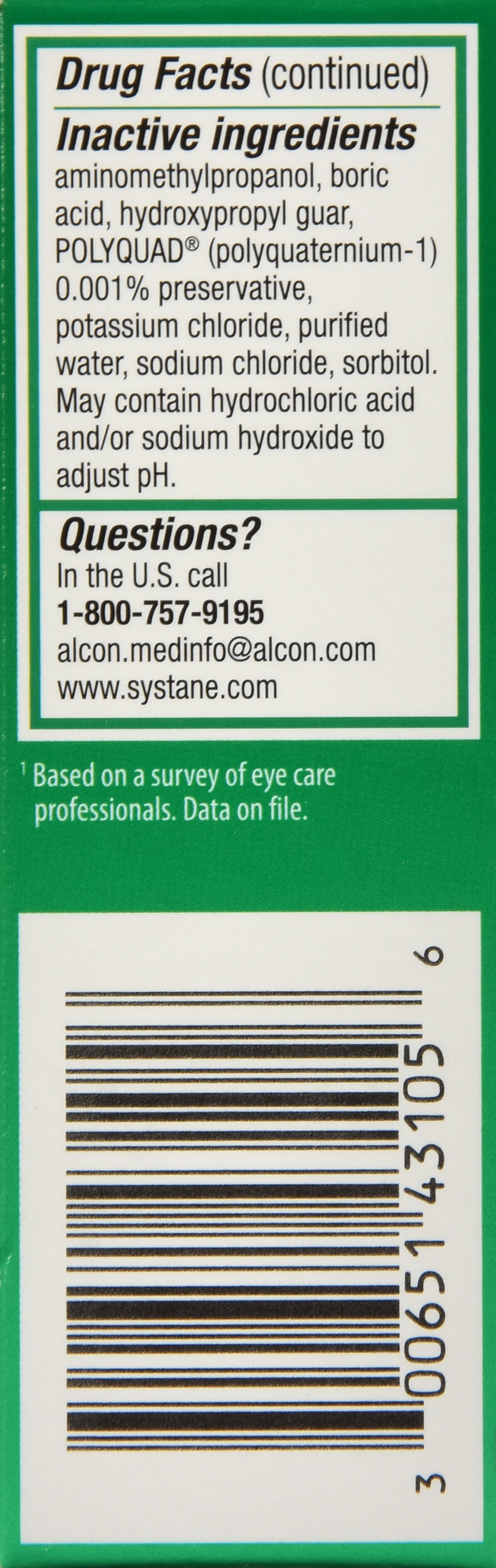 Systane Ultra Lubricant Eye Drops – Image 18