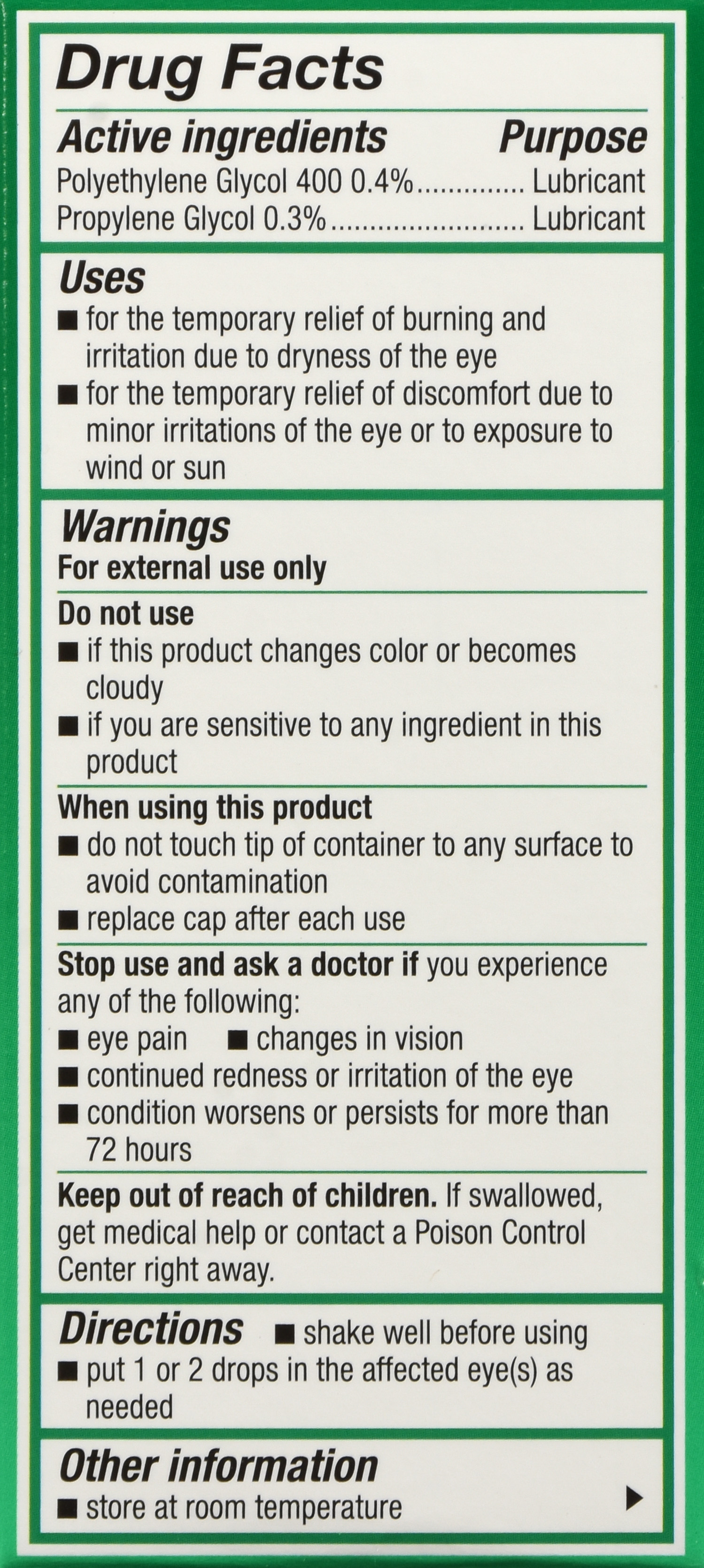 Systane Ultra Lubricant Eye Drops – Image 19
