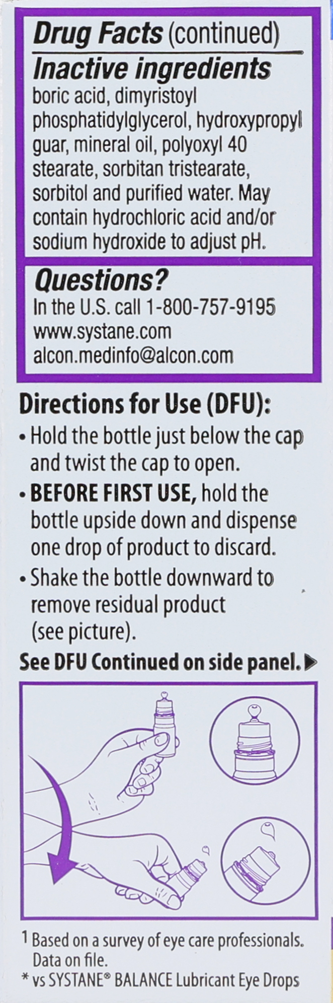 Systane Complete PF Lubricant Eye Drops – Image 15