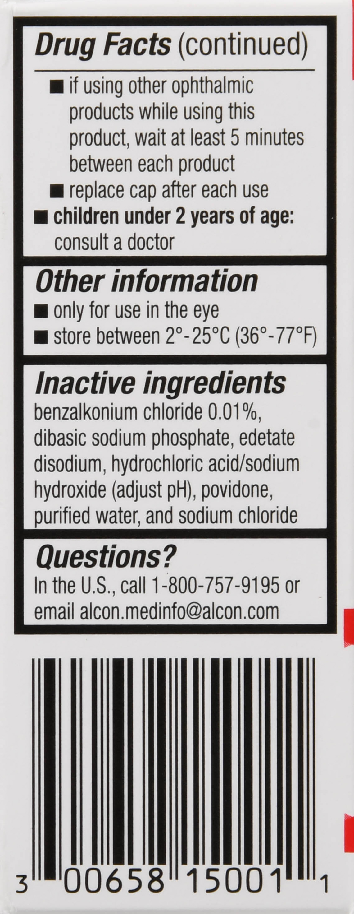 Pataday Olopatadine Hydrochloride Ophthalmic 0.2% Eye Allergy Itch Relief Solution Once Daily Original Prescription Strength – Image 12