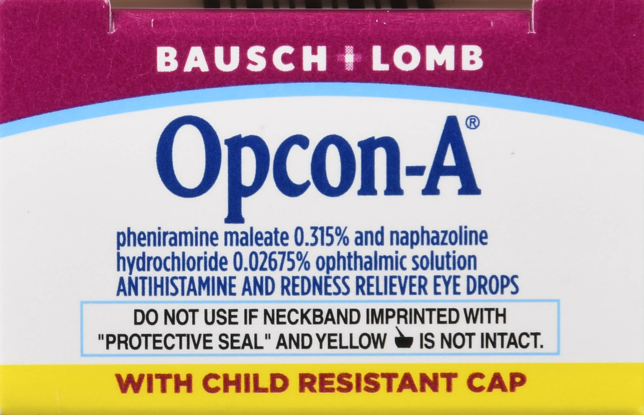 Bausch + Lomb Opcon-A Antihistamine and Redness Reliever Eye Drops – Image 13