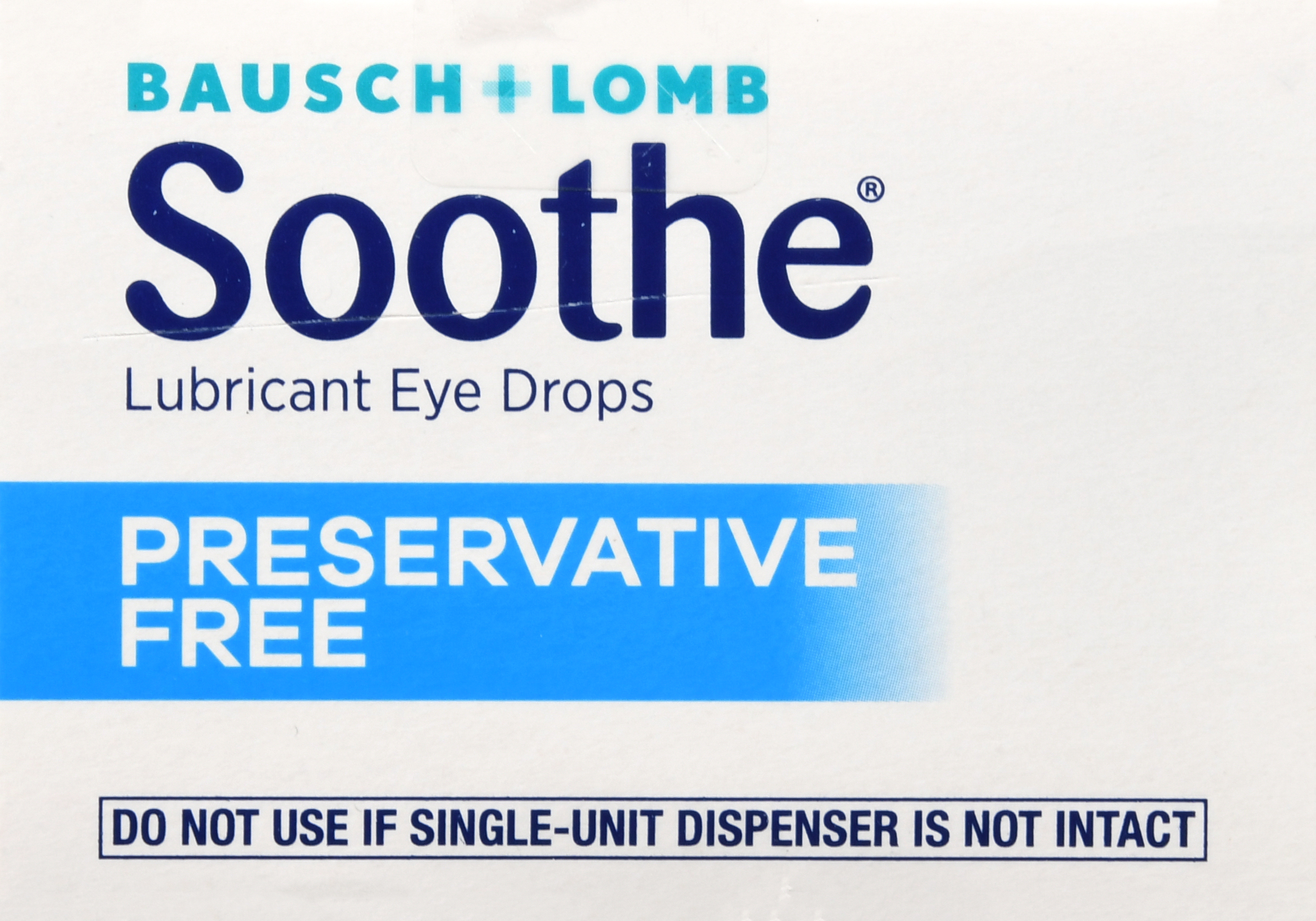 Bausch + Lomb Soothe Lubricant Eye Drops Single-Use Vials Preservative Free – Image 17