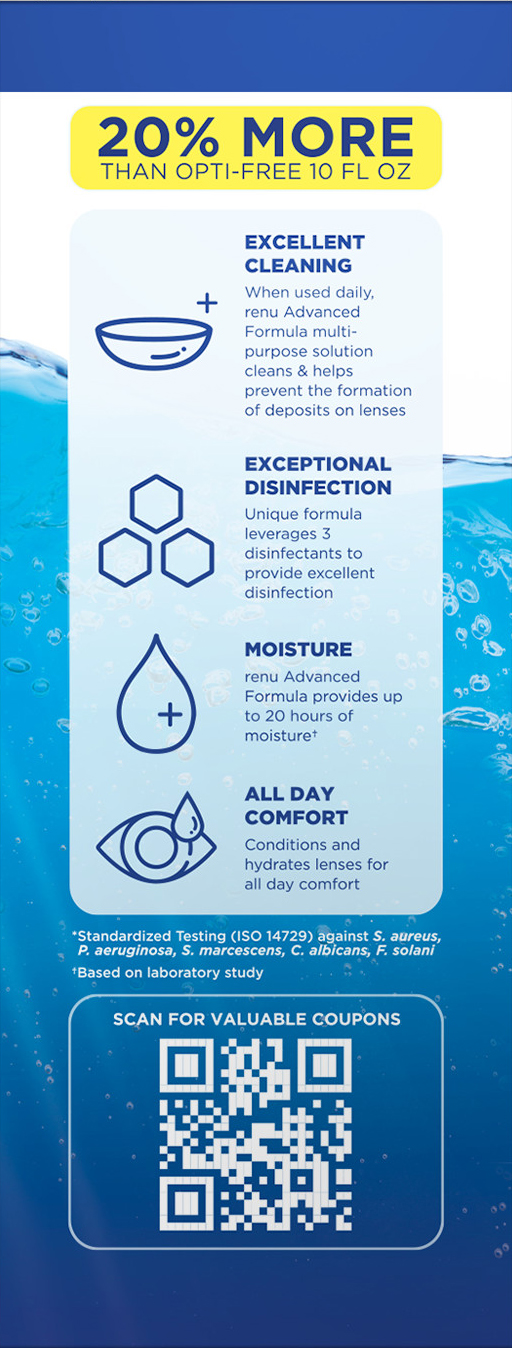 Bausch + Lomb Renu Multi-Purpose Solution Advanced Formula – Image 14
