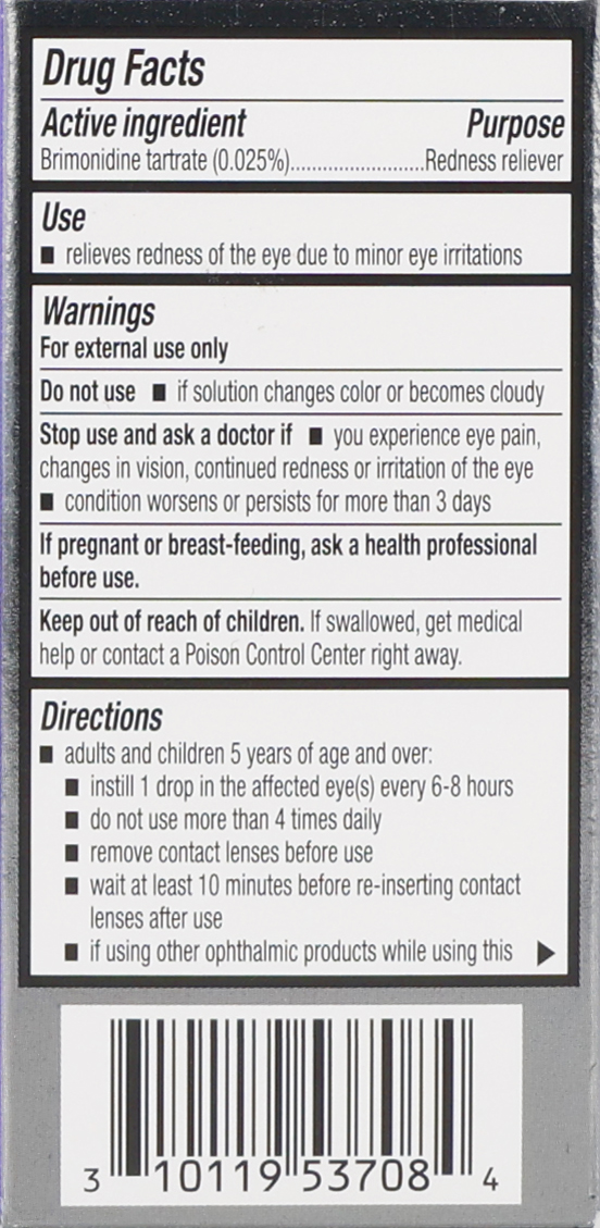 Bausch + Lomb Lumify Brimonidine Tartrate 0.025% Redness Reliever Eye Drops – Image 16