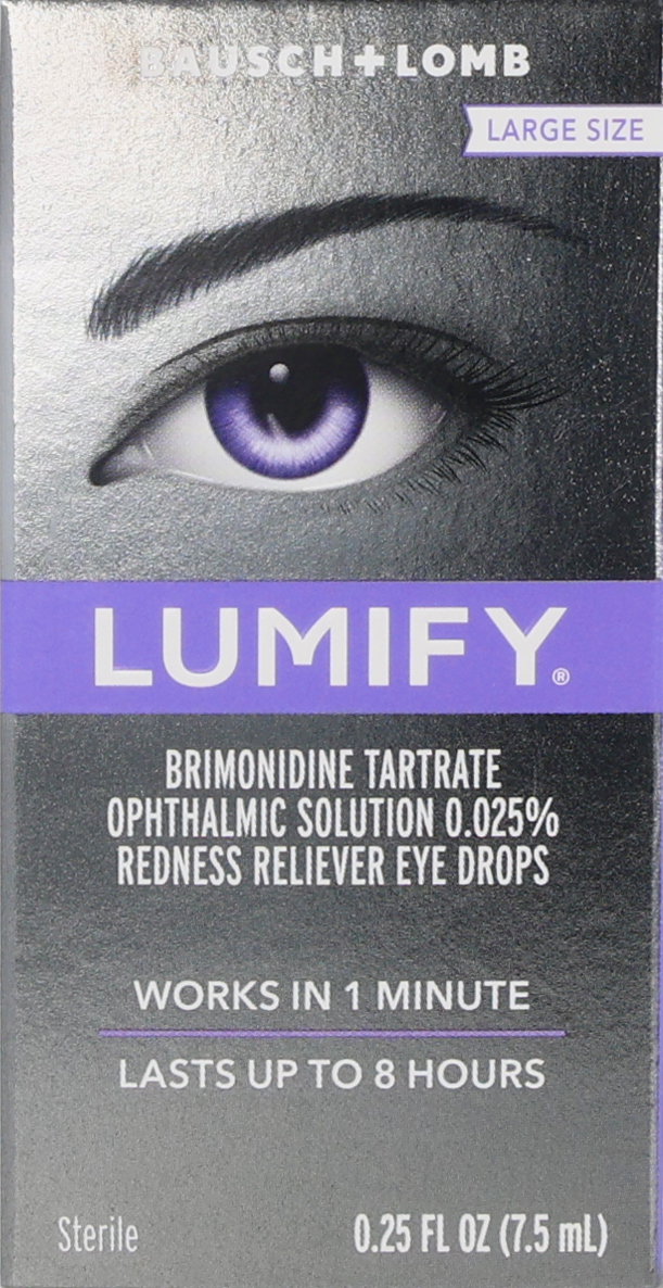 Bausch + Lomb Lumify Brimonidine Tartrate 0.025% Redness Reliever Eye Drops – Image 18