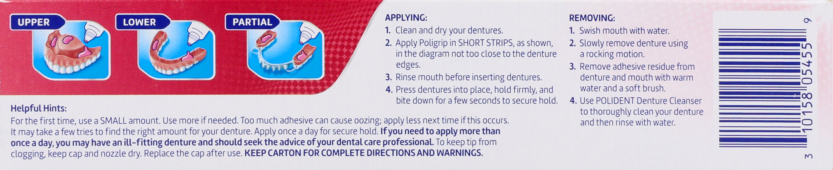 Poligrip Denture Adhesive Cream Original – Image 19