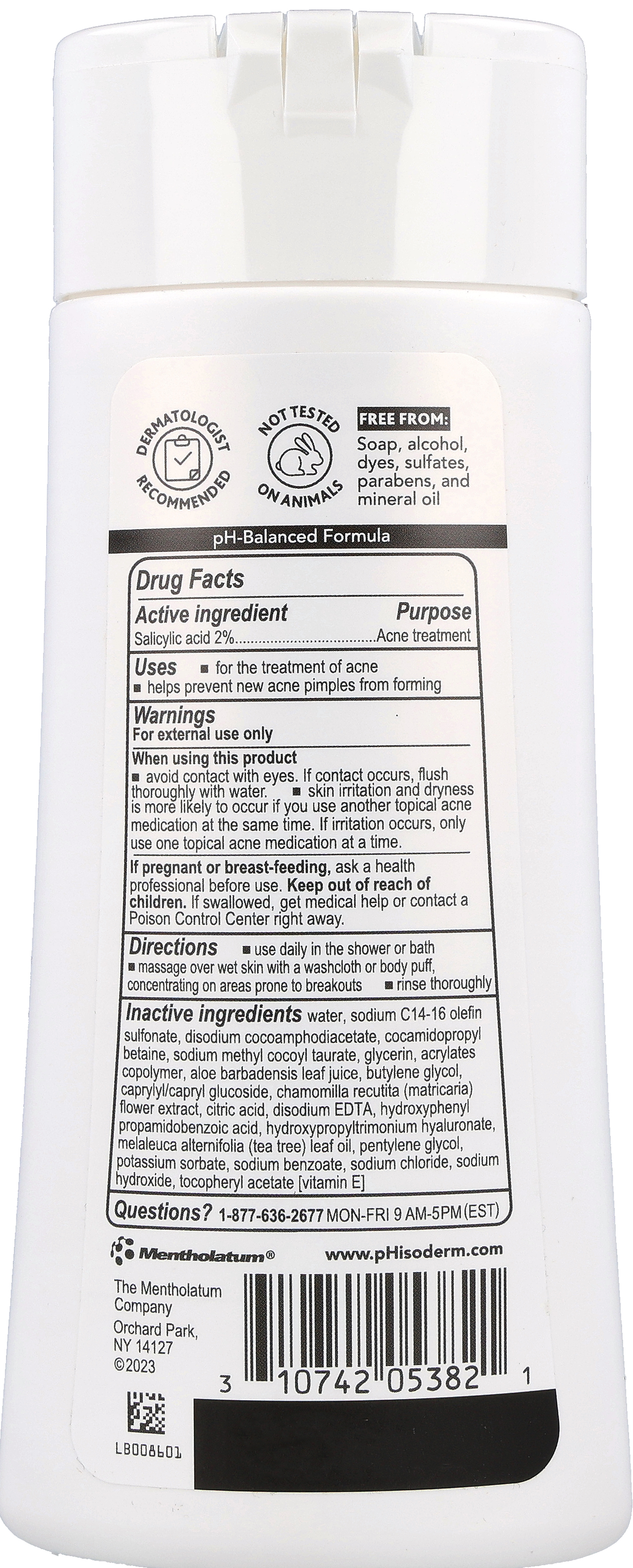 pHisoderm Anti-Blemish Body Wash – Image 9