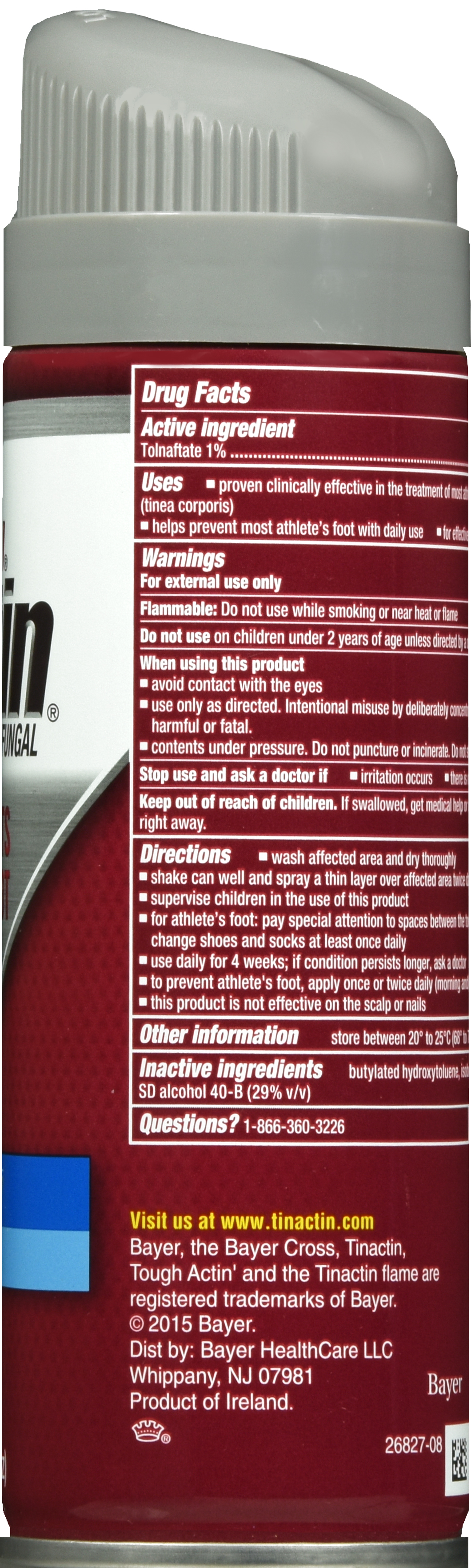 Tinactin Tolnaftate Antifungal Liquid Spray – Image 18