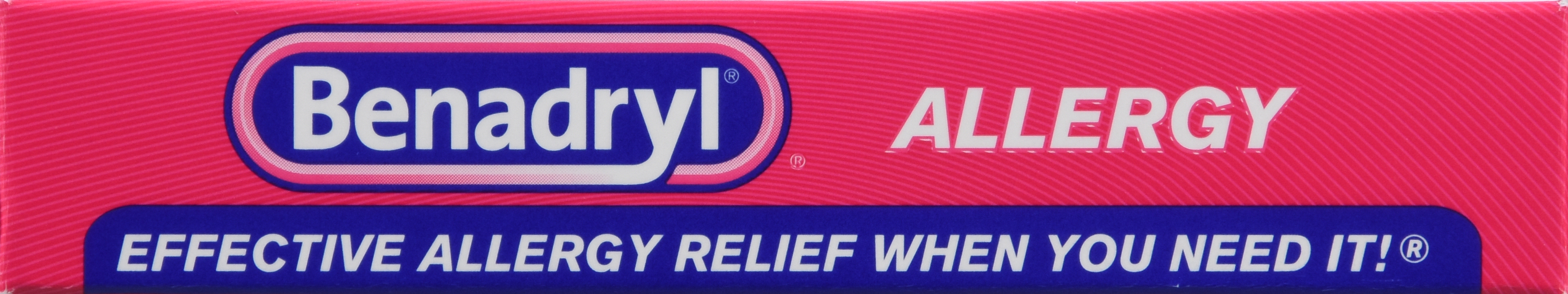 Benadryl Allergy Diphenhydramine HCl 25 mg Antihistamine Ultratabs – Image 18