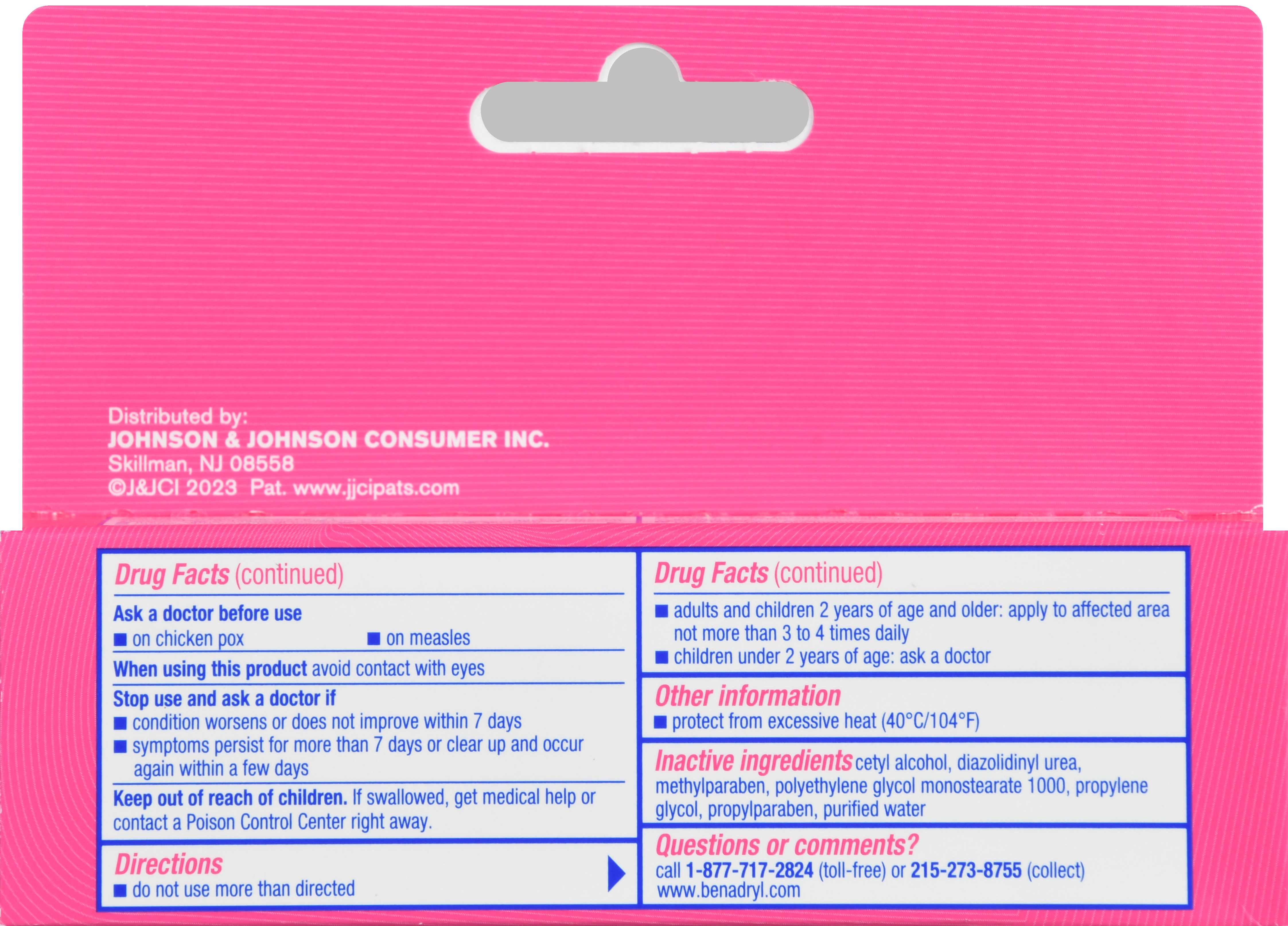 Benadryl Itch Stopping Cream Original Strength – Image 14