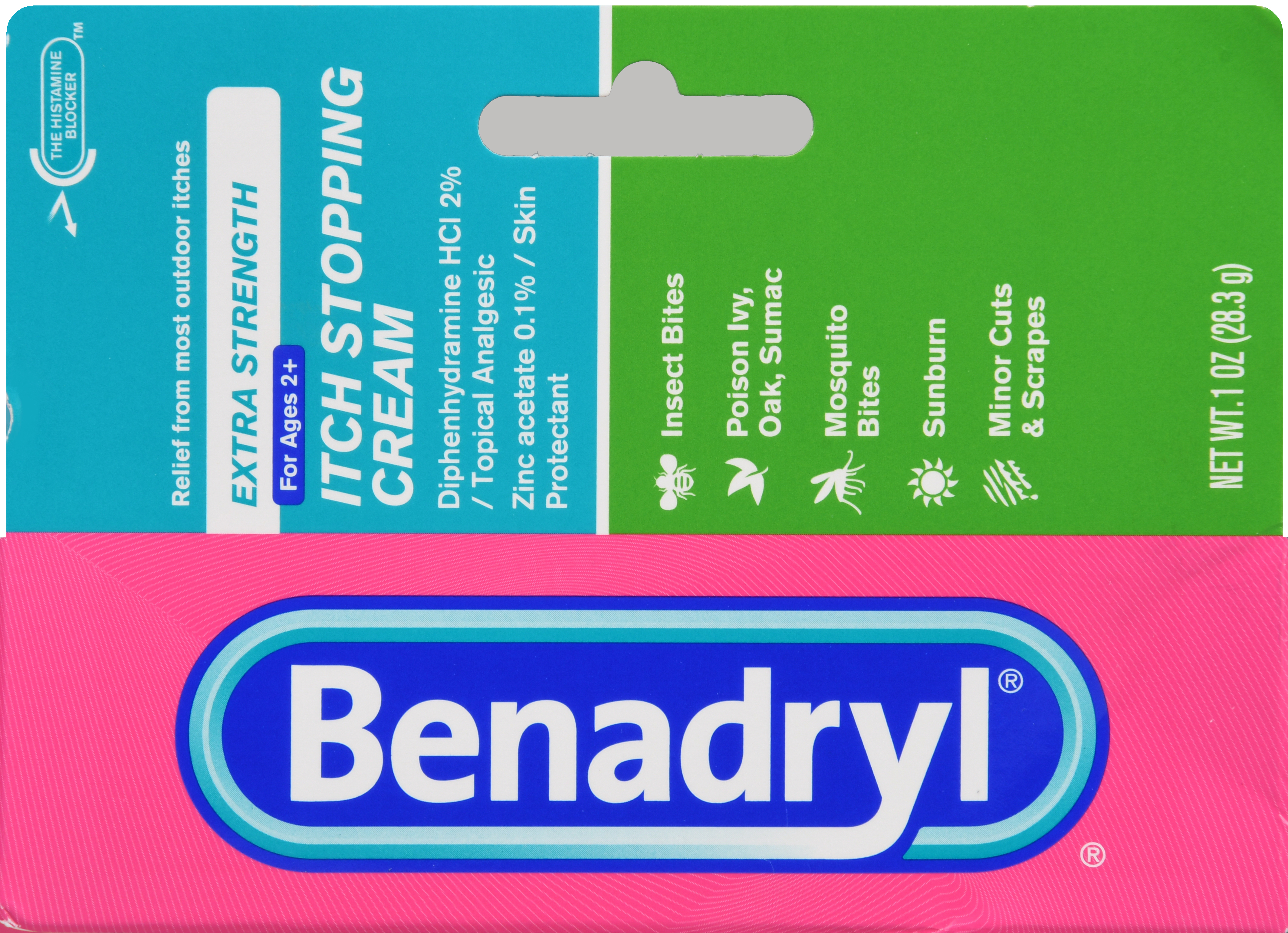 Benadryl Itch Stopping Cream Extra Strength – Image 15