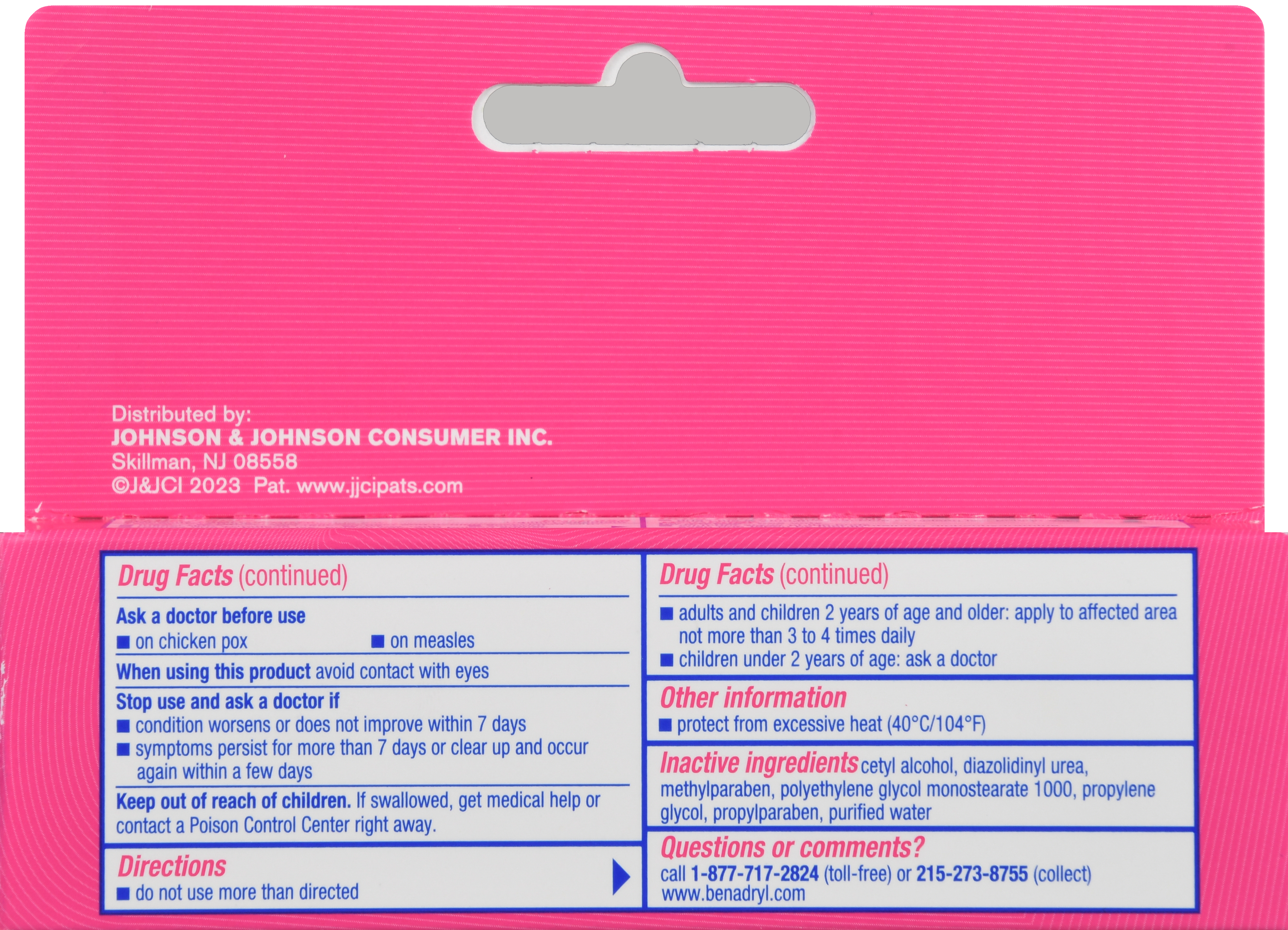 Benadryl Itch Stopping Cream Extra Strength – Image 14