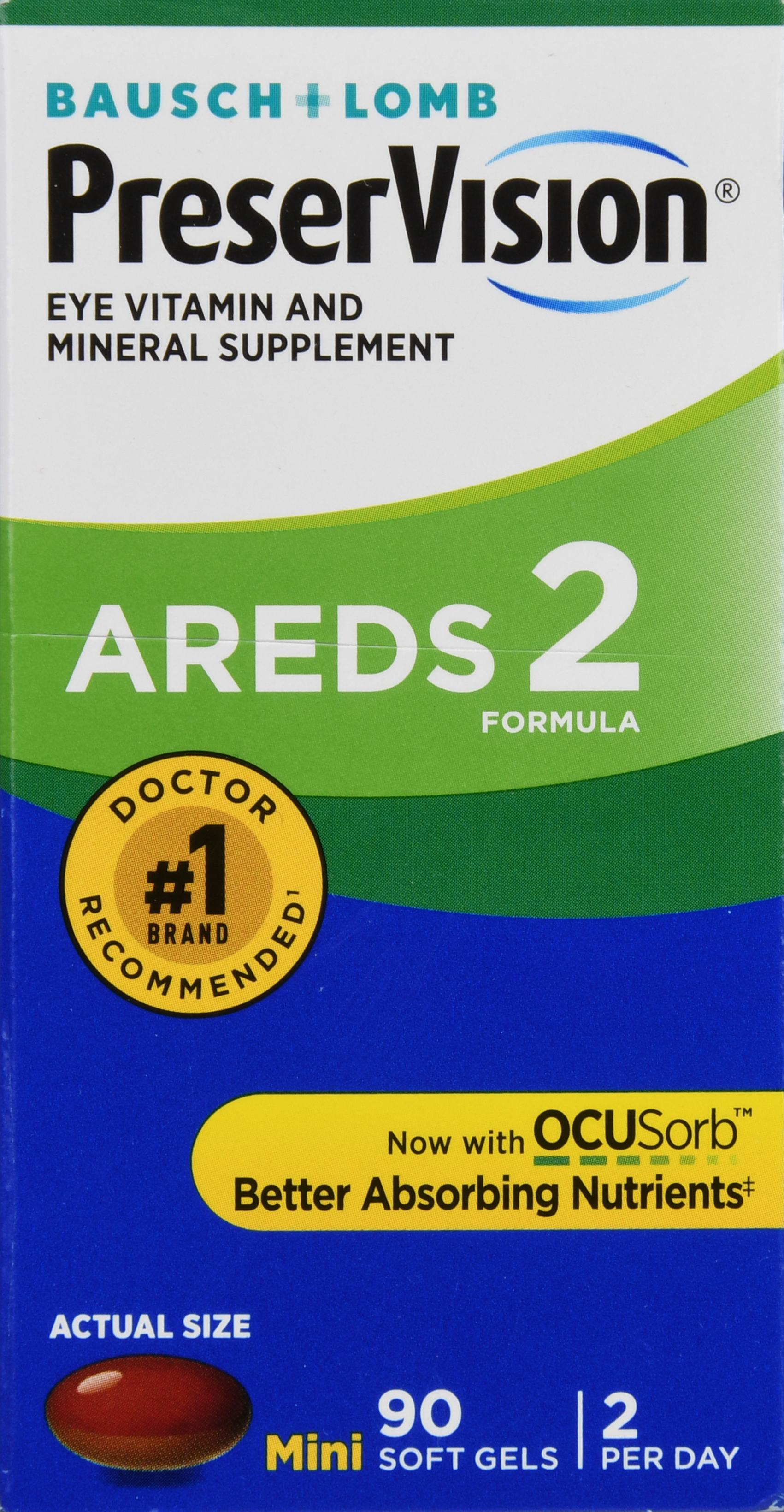 Bausch + Lomb PreserVision AREDS 2 Formula Mini Soft Gels – Image 14