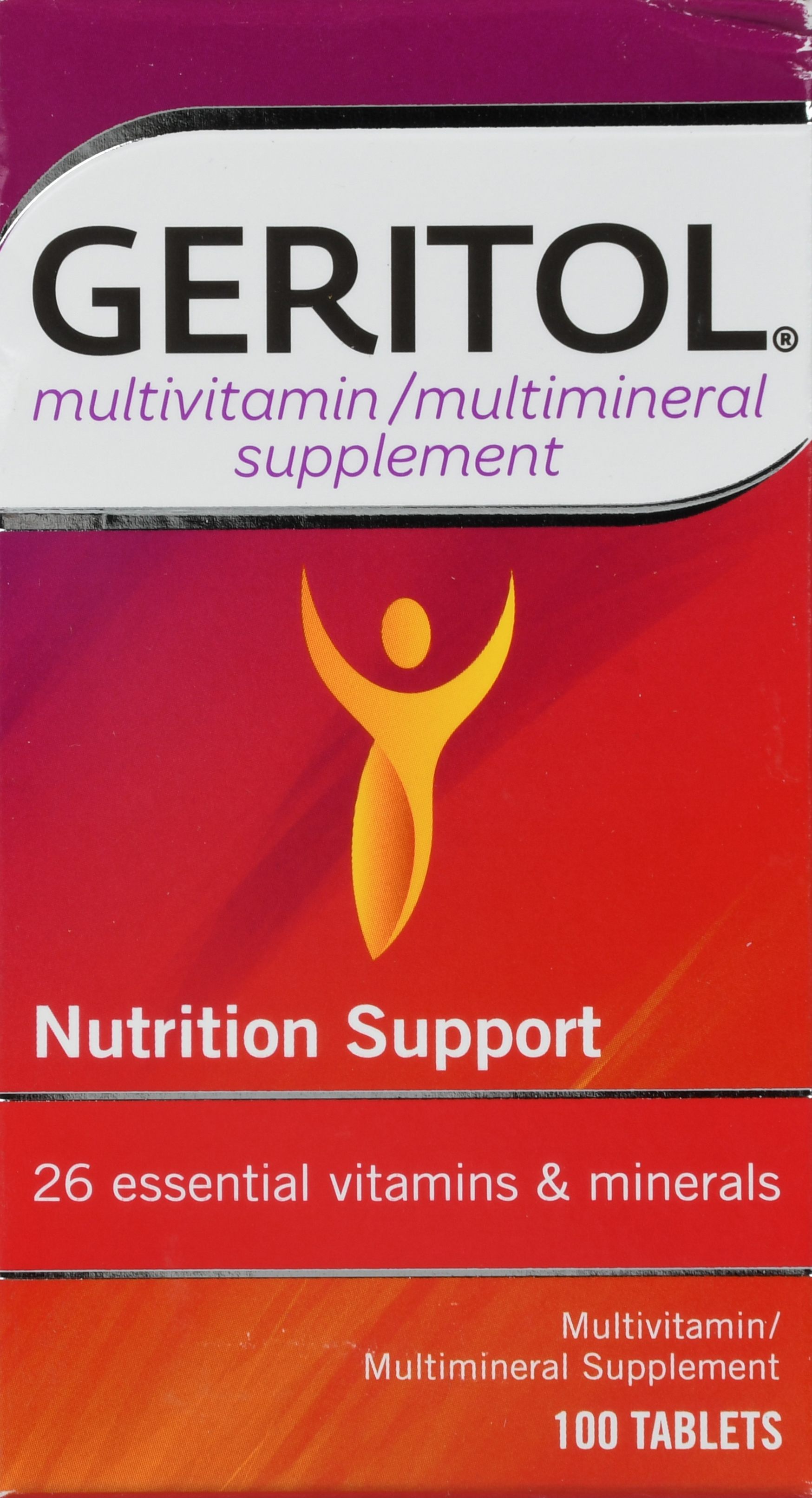 Geritol Nutrition Support Multivitamin/Multimineral Supplement Tablets – Image 17
