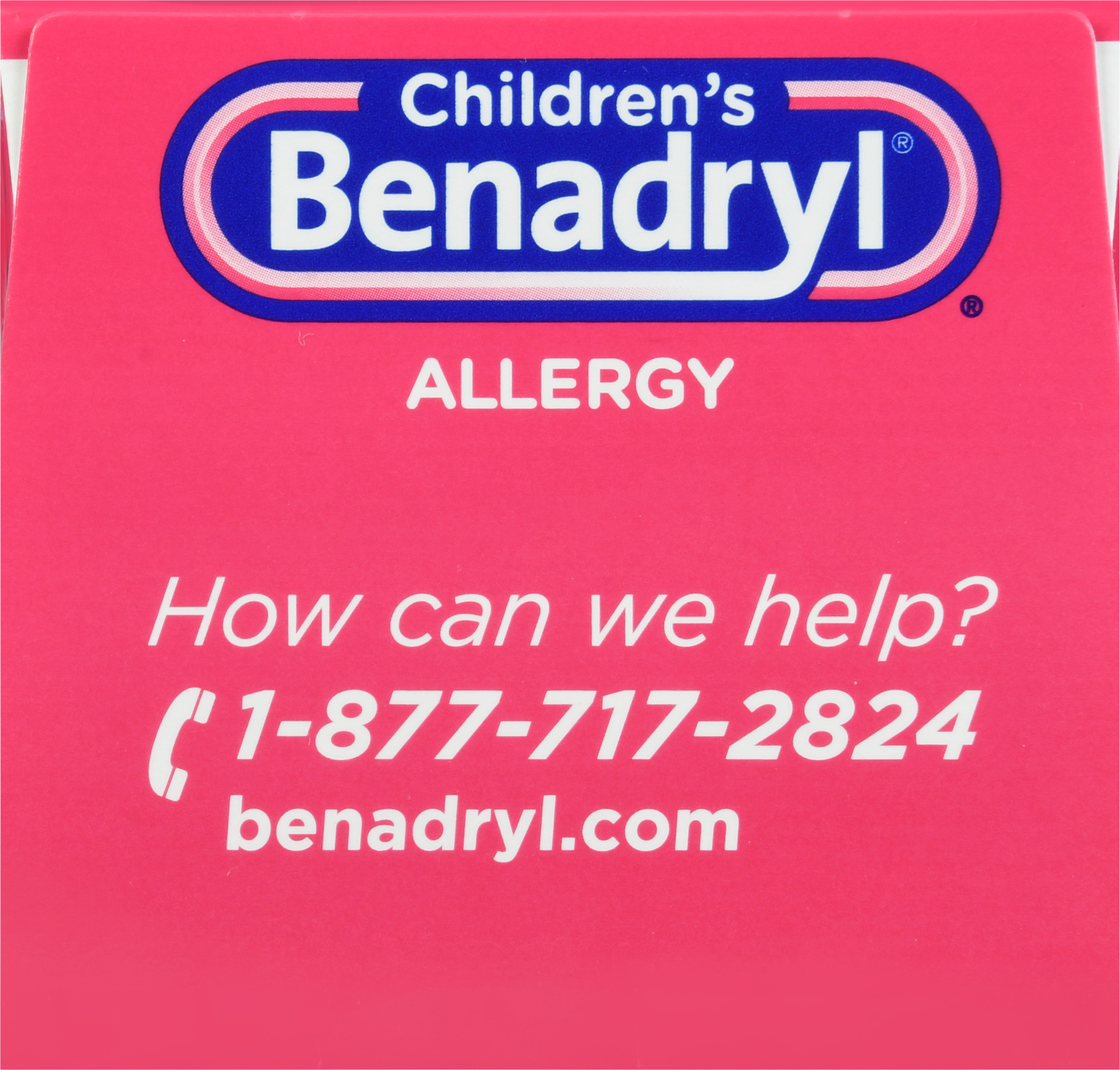 Benadryl Children's Allergy Diphenhydramine HCl 12.5 mg Antihistamine Liquid Cherry – Image 20