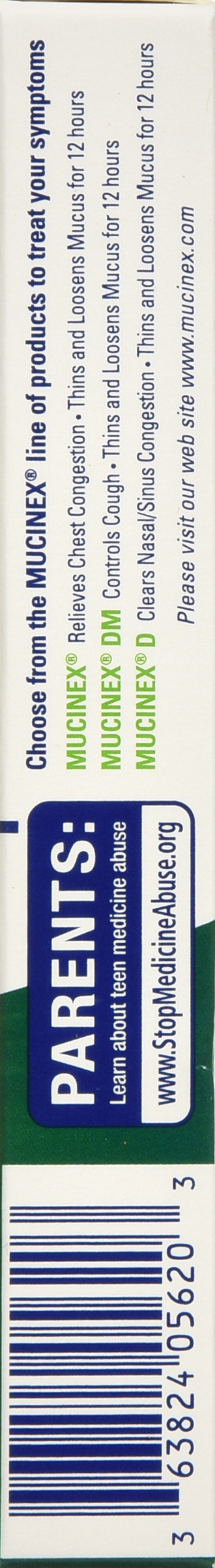 Mucinex DM Expectorant & Cough Suppressant 12 Hour Extended-Release Bi-Layer Tablets – Image 15