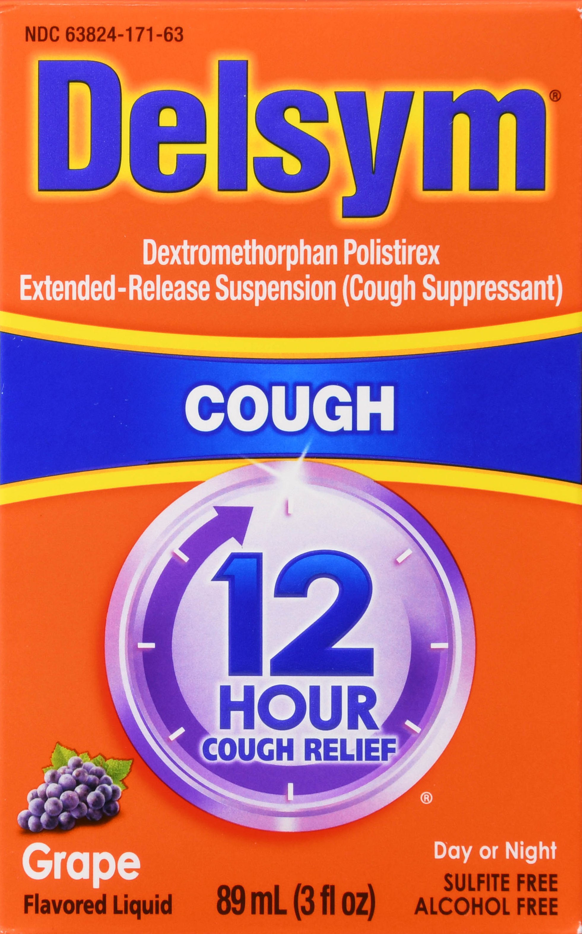 Delsym 12 Hour Cough Relief Liquid Grape – Image 18