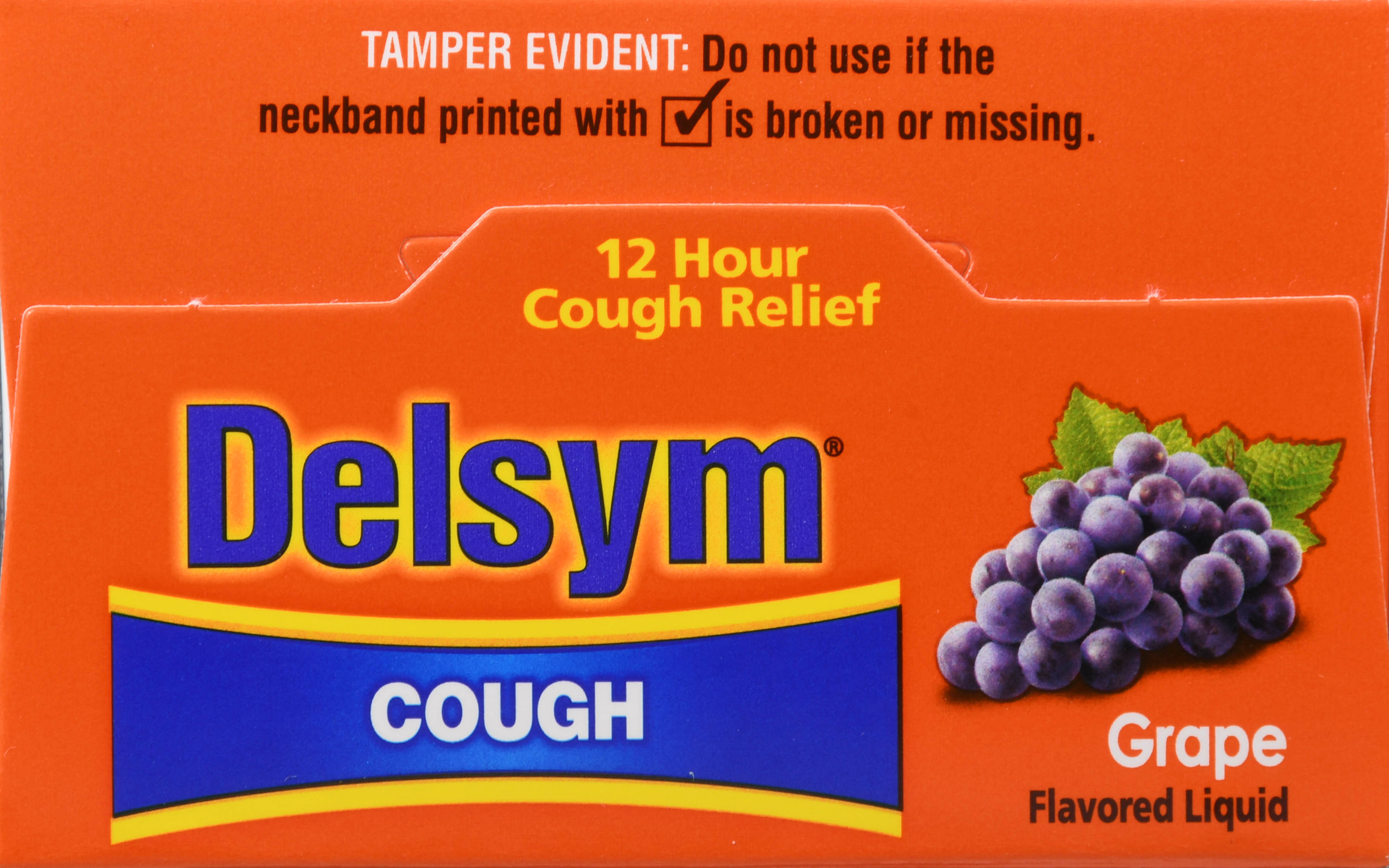 Delsym 12 Hour Cough Relief Liquid Grape – Image 20