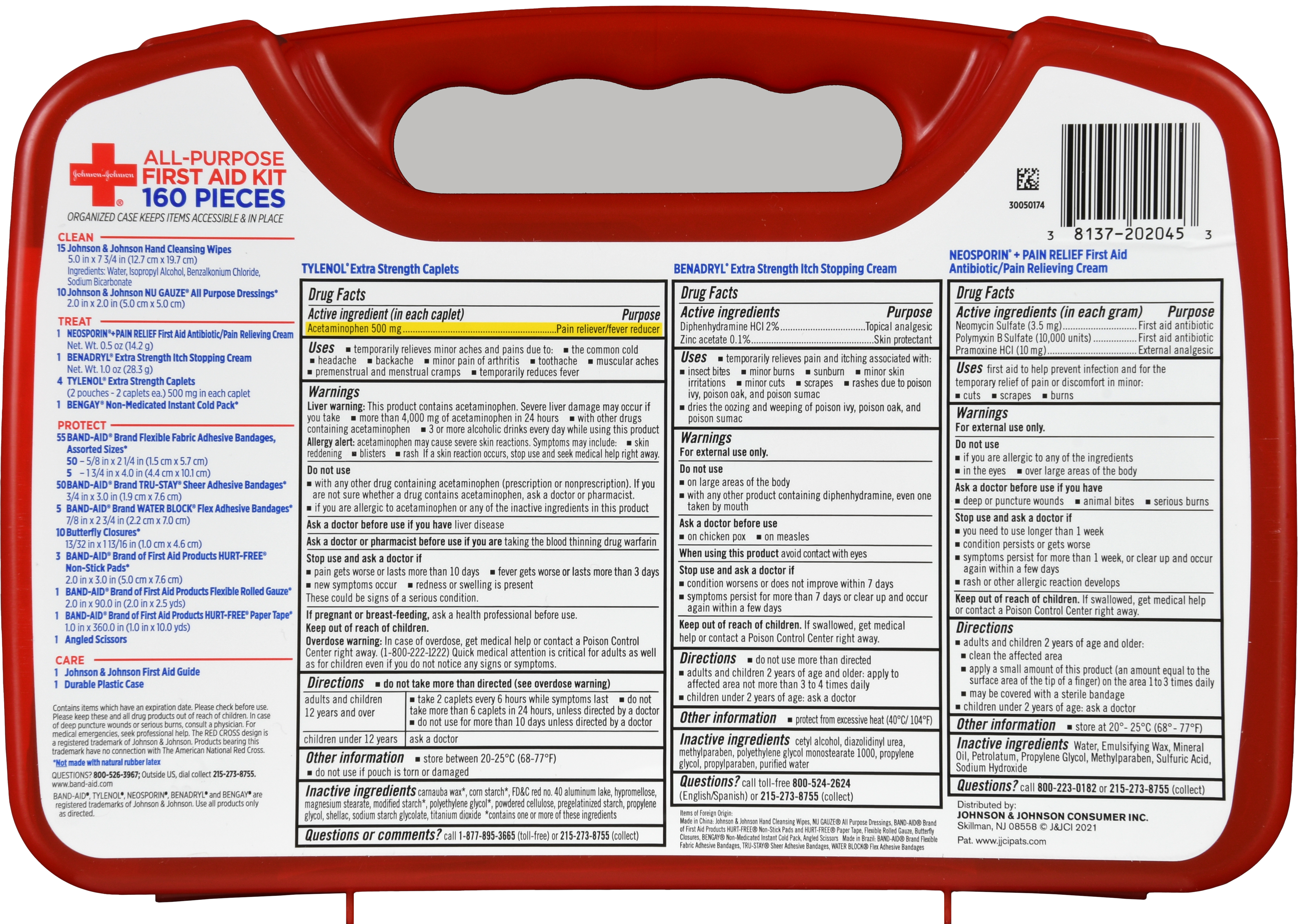 Johnson & Johnson All Purpose First Aid Kit – Image 8