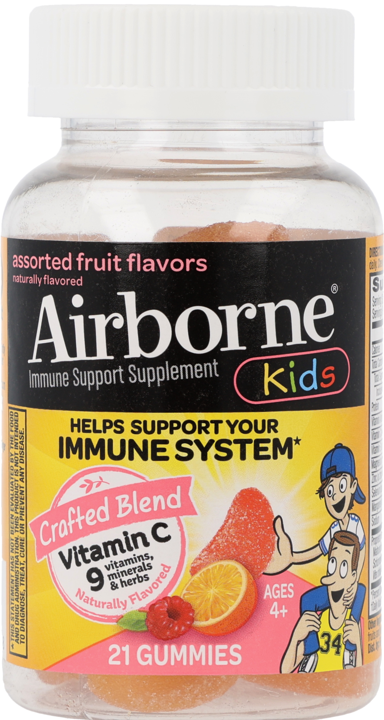 Airborne Kids Immune Support Gummies Assorted Fruit – Image 10