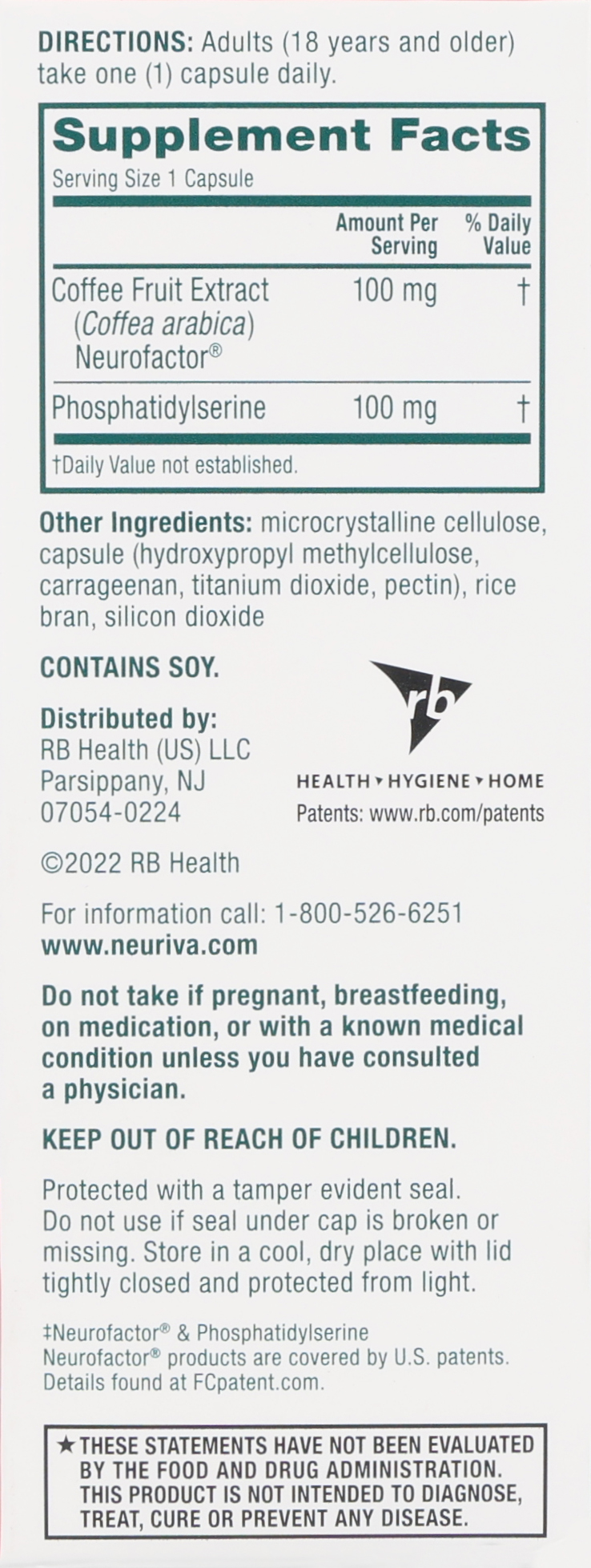 Neuriva Brain Health Original Capsules – Image 18