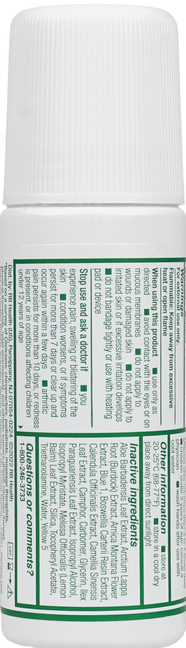 Biofreeze Menthol-Pain Relieving Gel Roll-On – Image 13