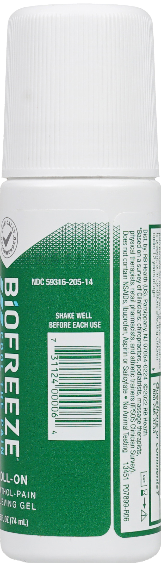 Biofreeze Menthol-Pain Relieving Gel Roll-On – Image 15