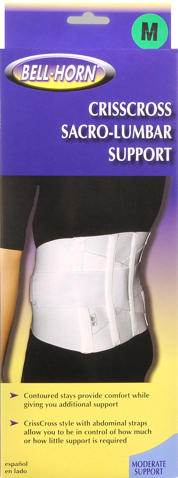 Bell-Horn Crisscross Sacro-Lumbar Support Medium – Image 5