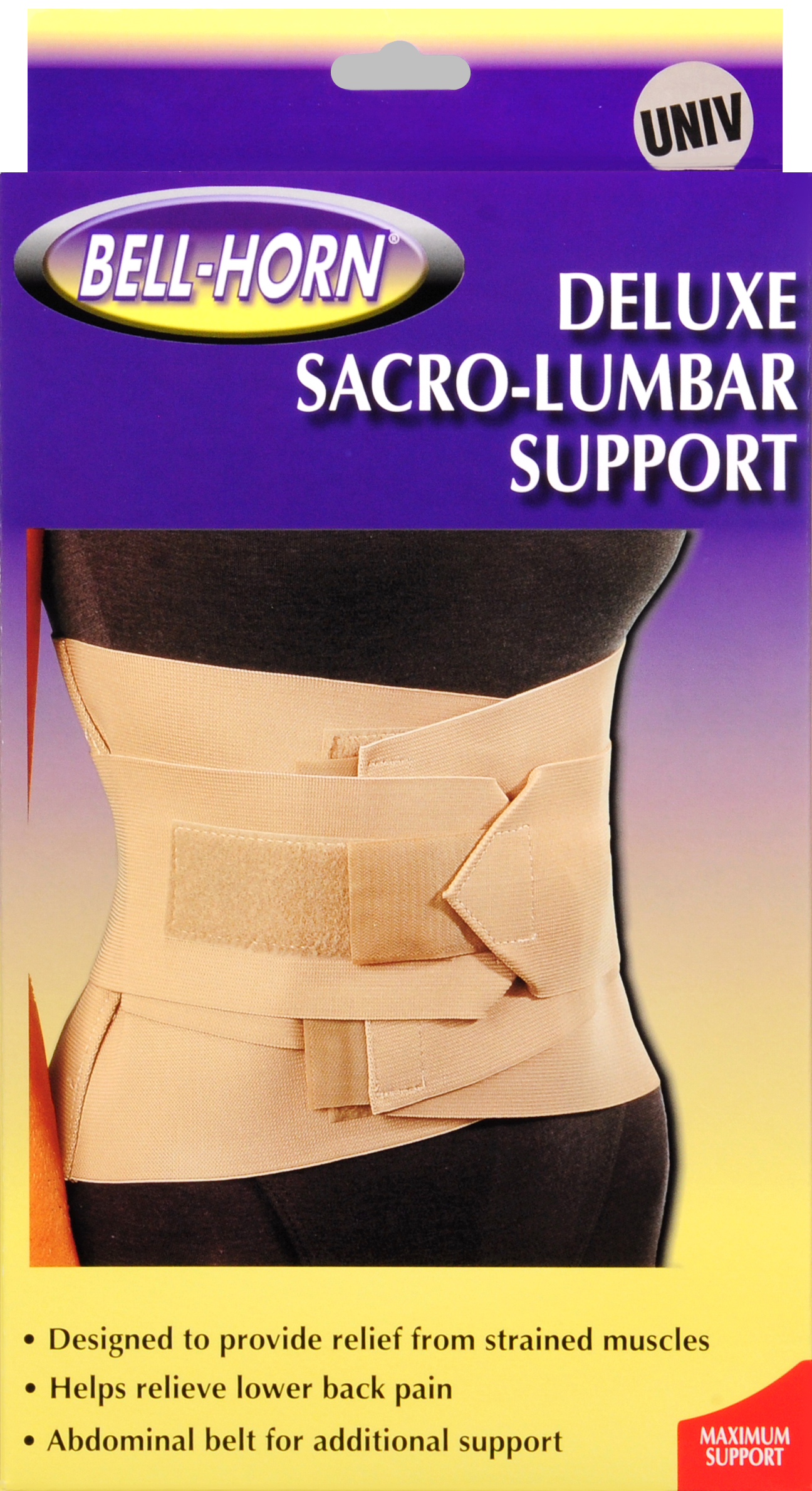 Bell-Horn Deluxe Sacro-Lumbar Support Beige Universal – Image 6