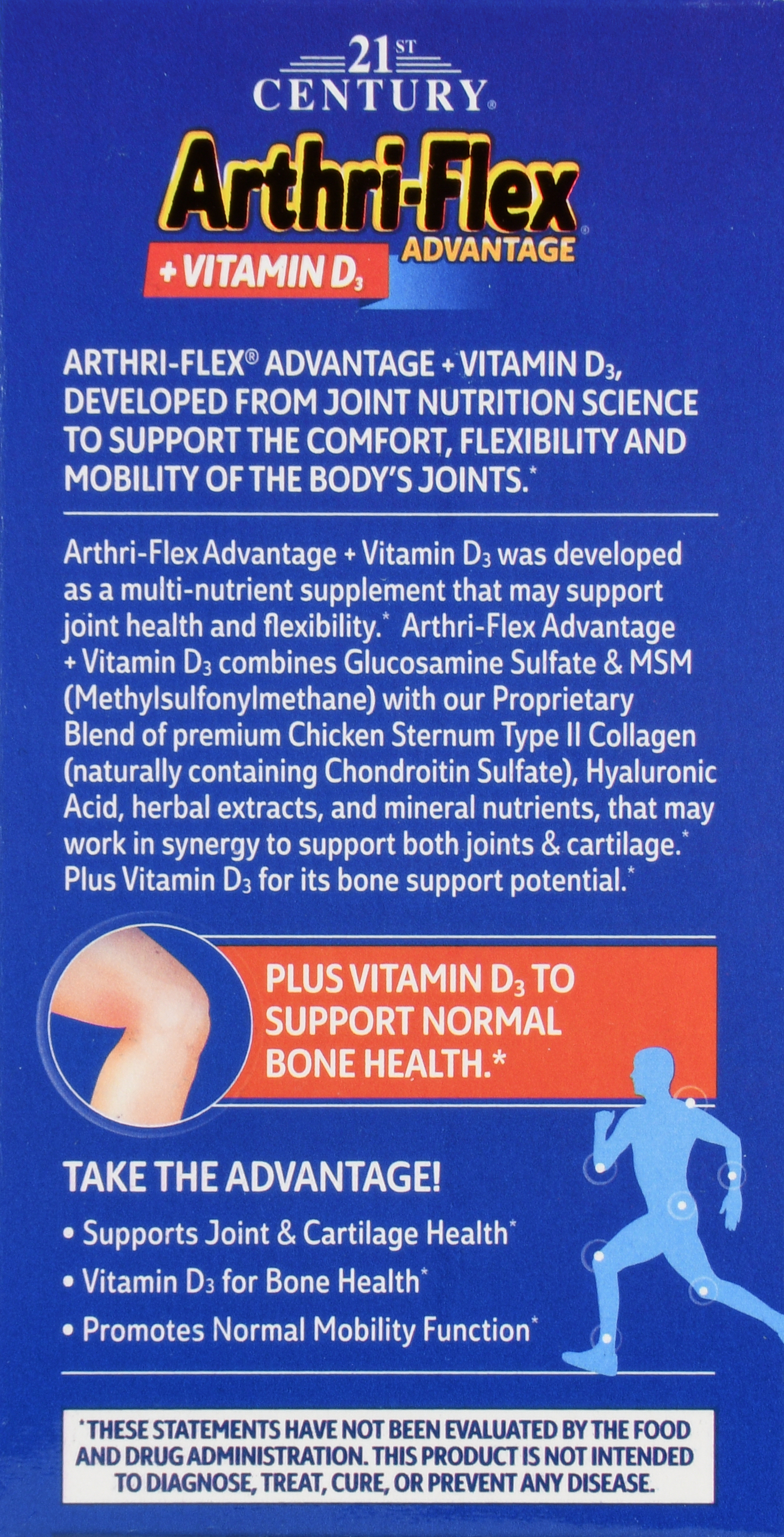 21st Century Arthri-Flex Advantage + Vitamin D3 Coated Tablets – Image 14