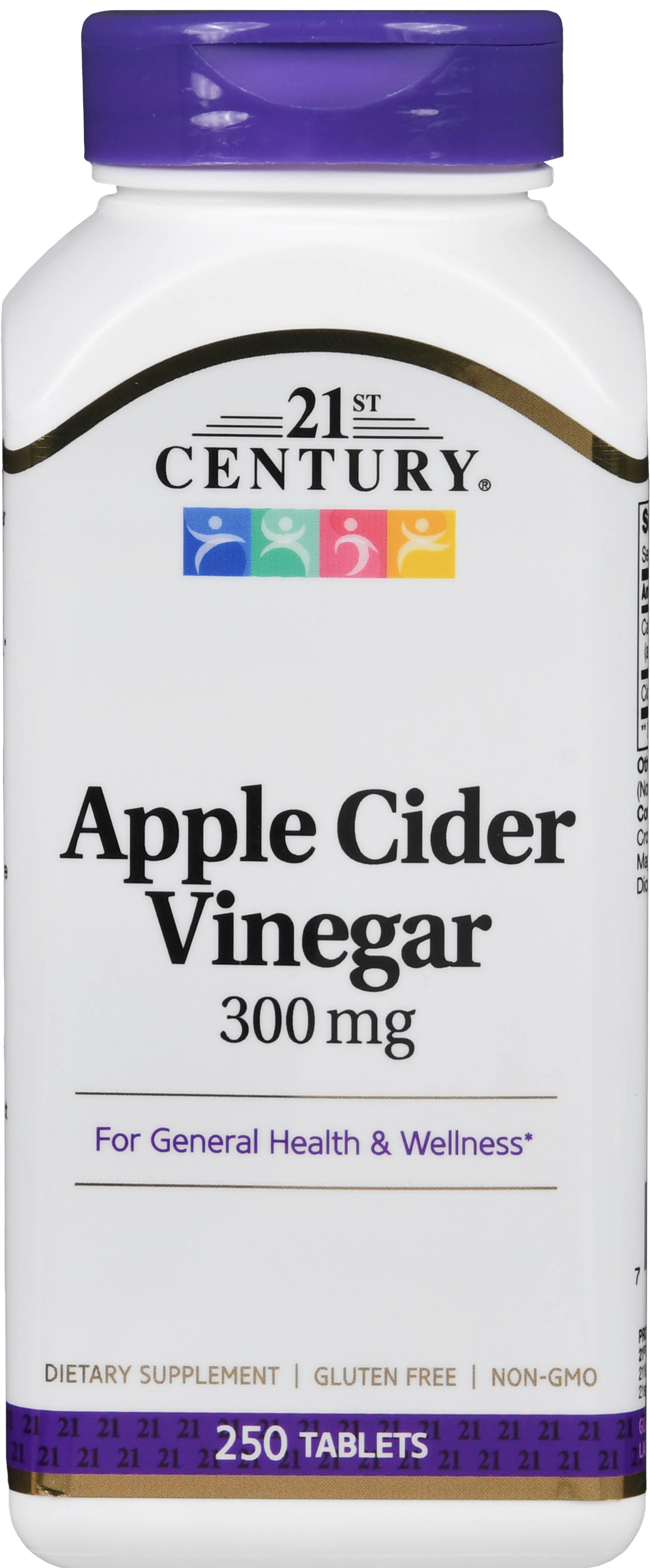 21st Century Apple Cider Vinegar 300 mg Tablets – Image 11