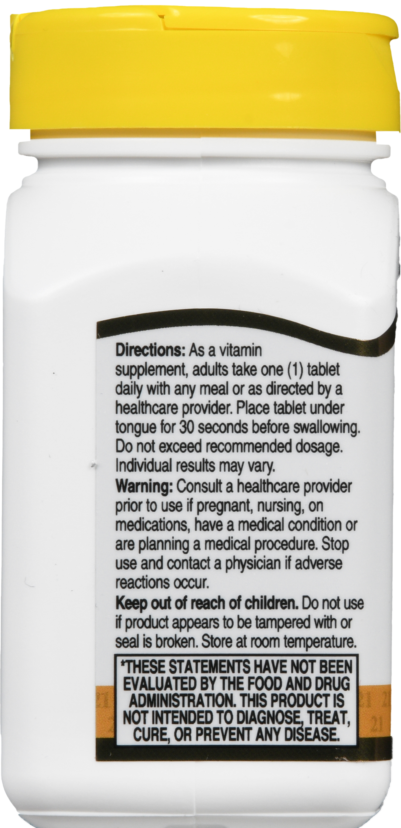 21st Century B- 12 2500 mcg Quick Dissolve Sublingual Tablets Cherry – Image 11