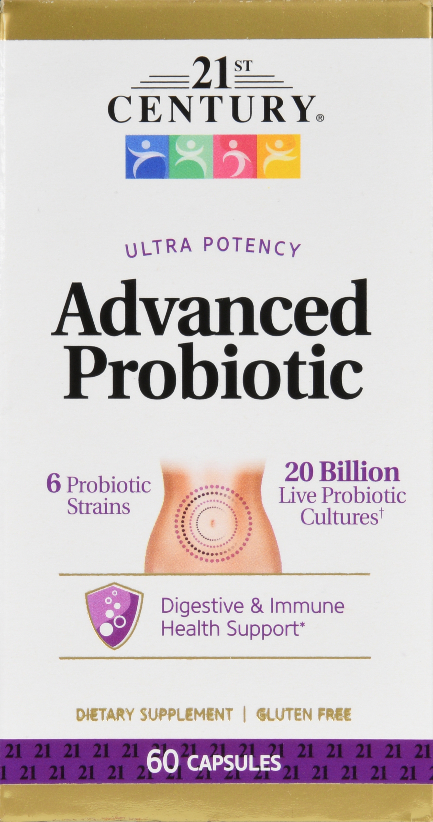 21st Century Advanced Probiotic Capsules Ultra Potency – Image 19