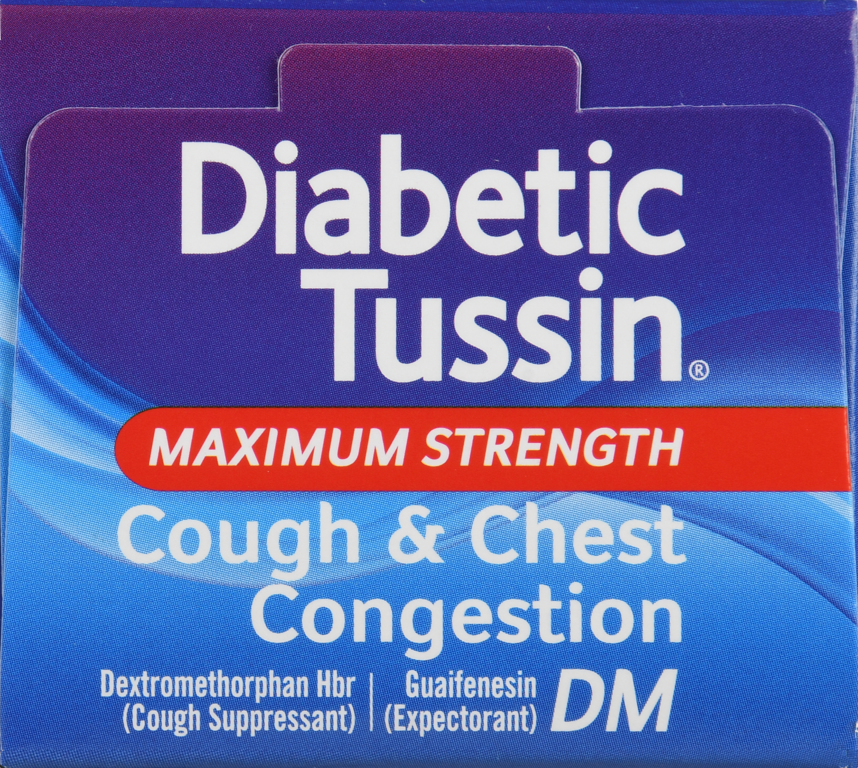 Diabetic Tussin Maximum Strength Cough & Chest Congestion DM Liquid Berry Sugar Free – Image 21