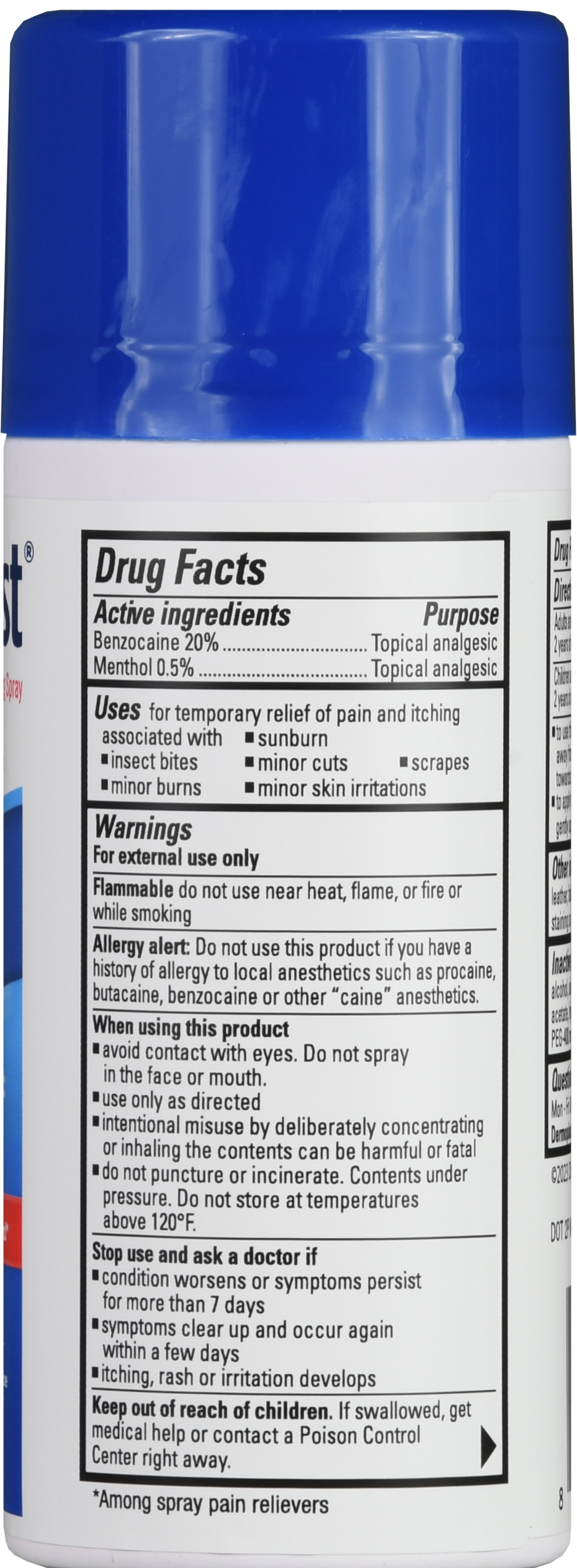 Dermoplast Pain, Burn And Itch Pain Relieving Spray – Image 9