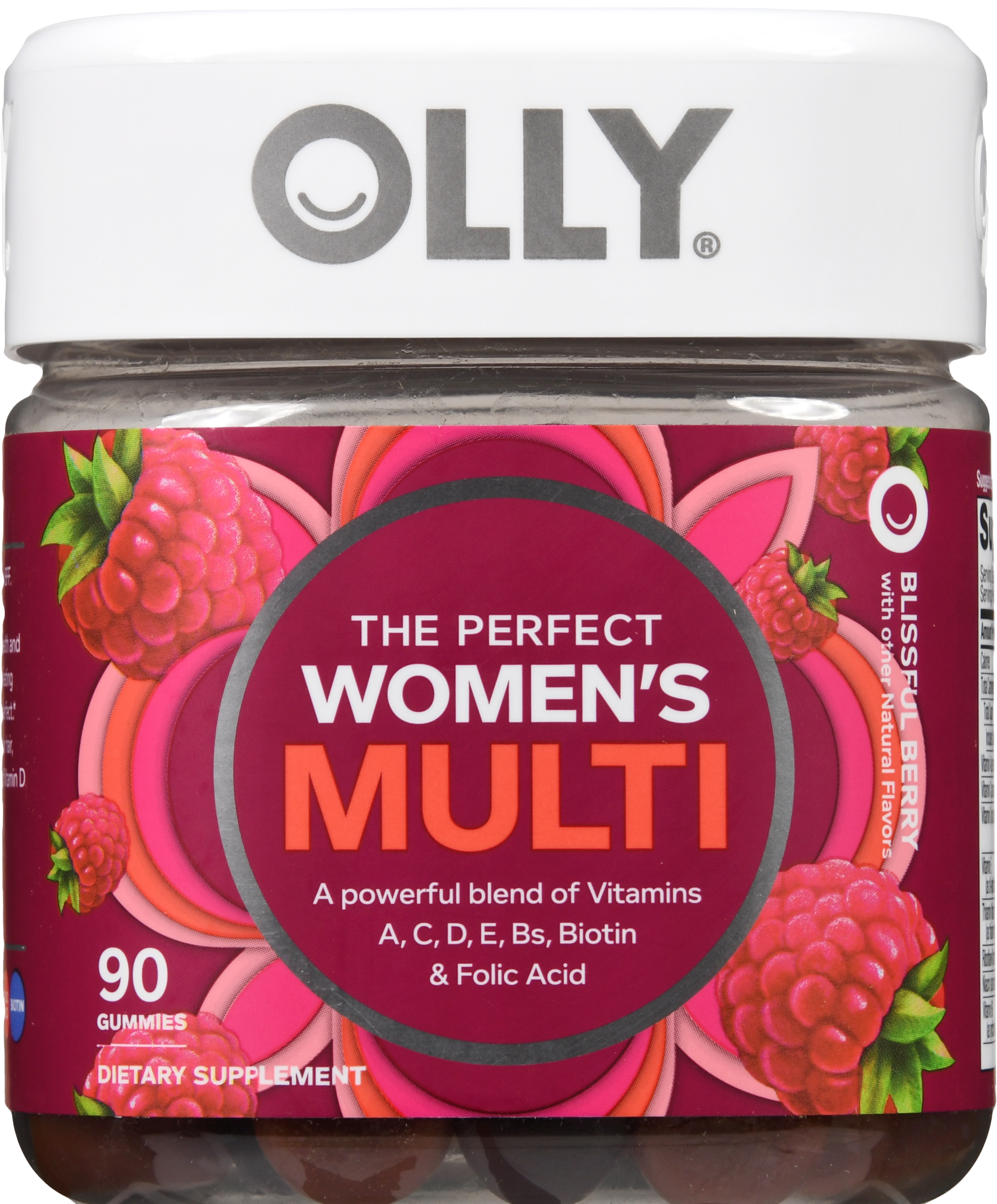 OLLY The Perfect Women's Multi Gummies Blissful Berry – Image 14