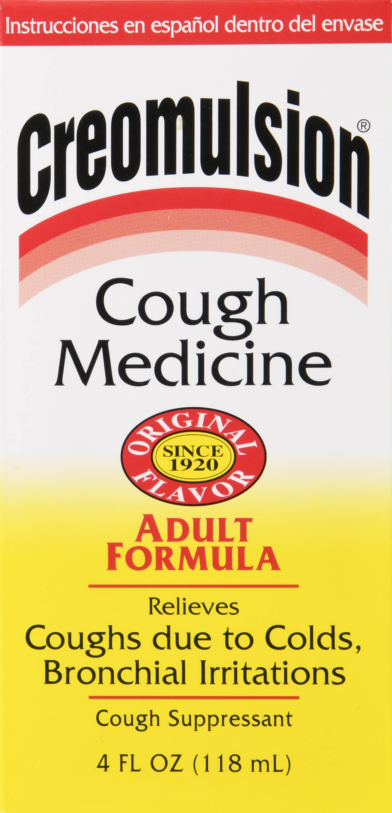 Creomulsion Adult Formula Cough Medicine Liquid – Image 19