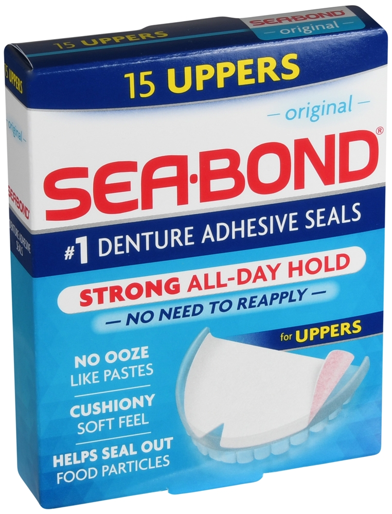 SEA-BOND Denture Adhesive Seals Uppers Original #15