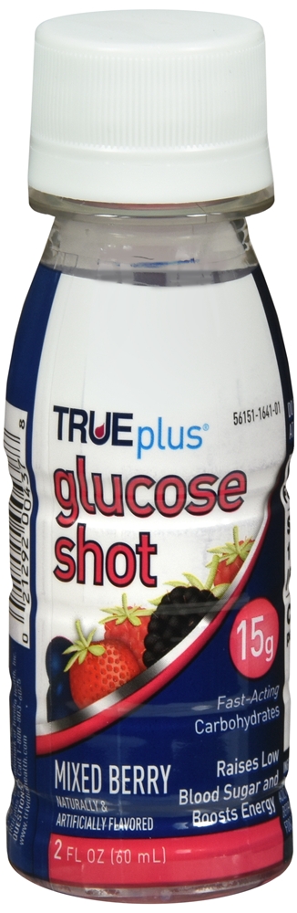 TRUEplus Glucose Shot Mixed Berry