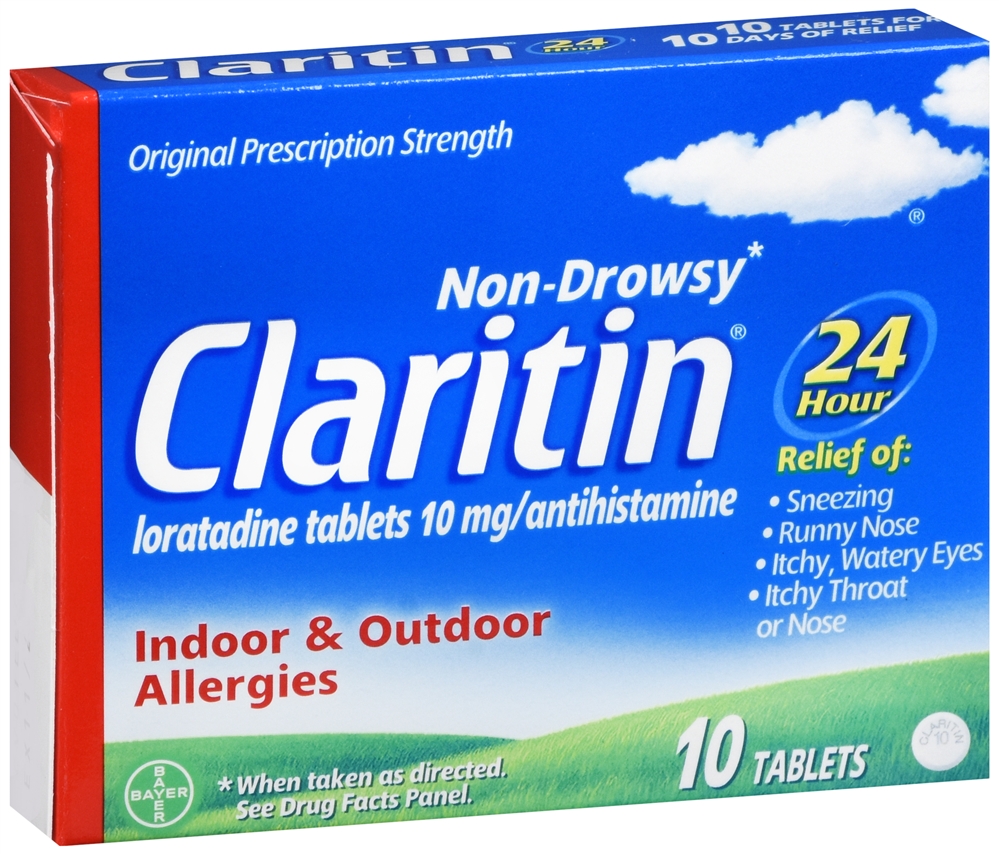 Claritin Loratadine 10 mg/Antihistamine 24 Hour Allergy Tablets – Image 12