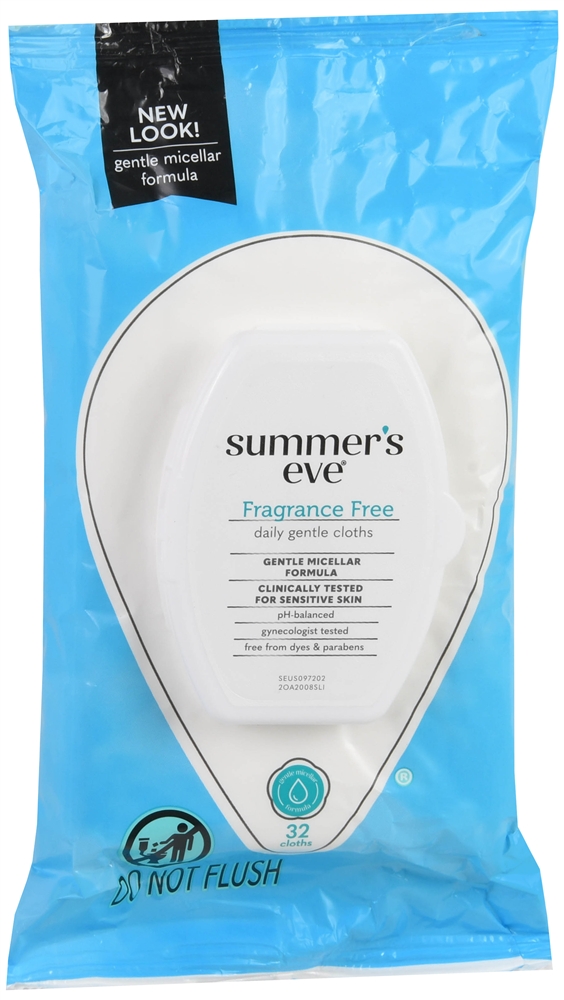 Summer's Eve Daily Gentle Cloths Fragrance Free – Image 3
