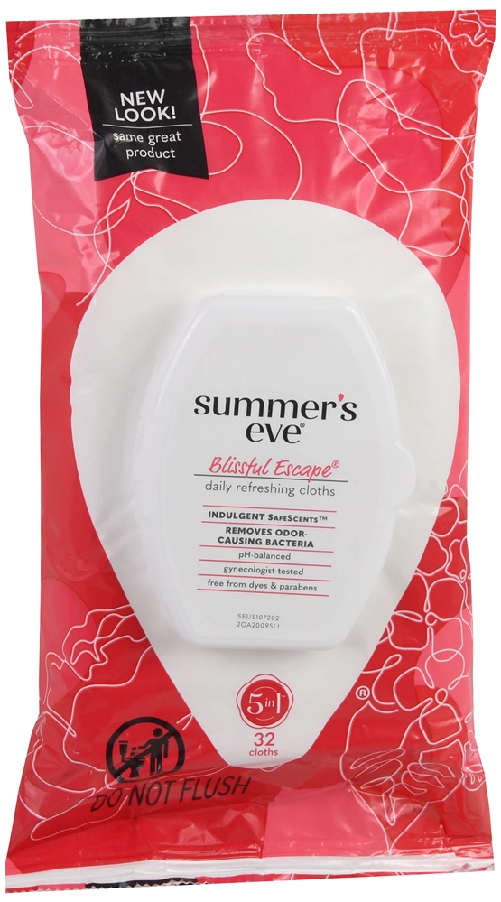 Summer's Eve Daily Refreshing Cloths Blissful Escape – Image 3