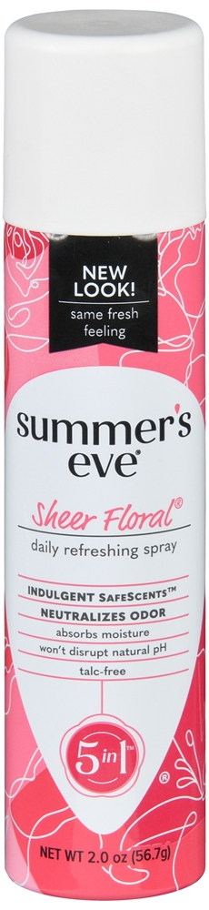 Summer's Eve Daily Refreshing Spray Sheer Floral – Image 3