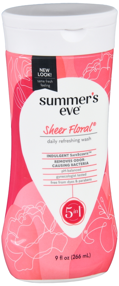 Summer's Eve Daily Cleansing Wash Sheer Floral – Image 3