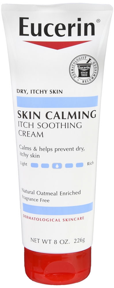 Eucerin Skin Calming Itch Soothing Cream Fragrance Free – Image 2