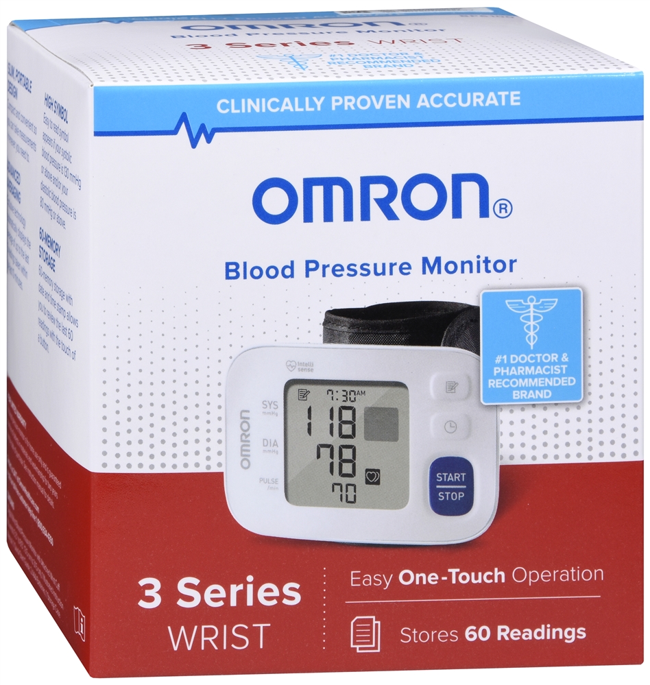 OMRON Blood Pressure Monitor 3 Series Wrist – Image 6